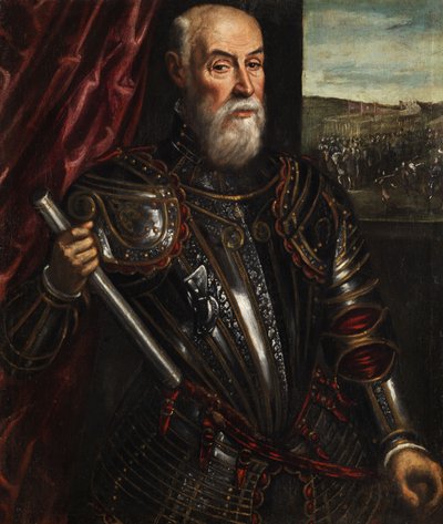 Ritratto di un comandante veneziano da Andrea Vicentino
